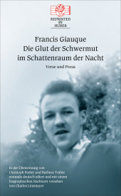 Die Glut der Schwermut im Schattenraum der Nacht. Gedichte und Prosa